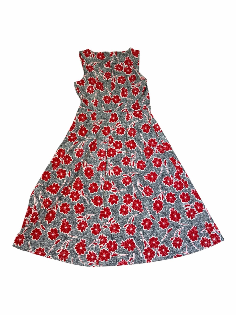 Cottagecore Grandmillennial Floral Retro Dress Medium - Picture 3 of 5
